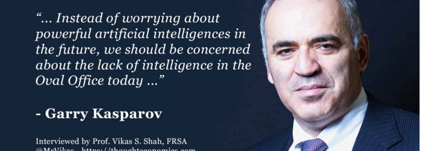 Garry Kasparov, Deep Thinking for Disordered Times